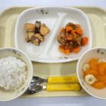 本日の給食と放課後おやつ