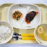 本日の給食と放課後おやつ